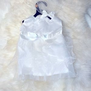 You & Me Dog Satin & Tulle Wedding Dress NWOT in S